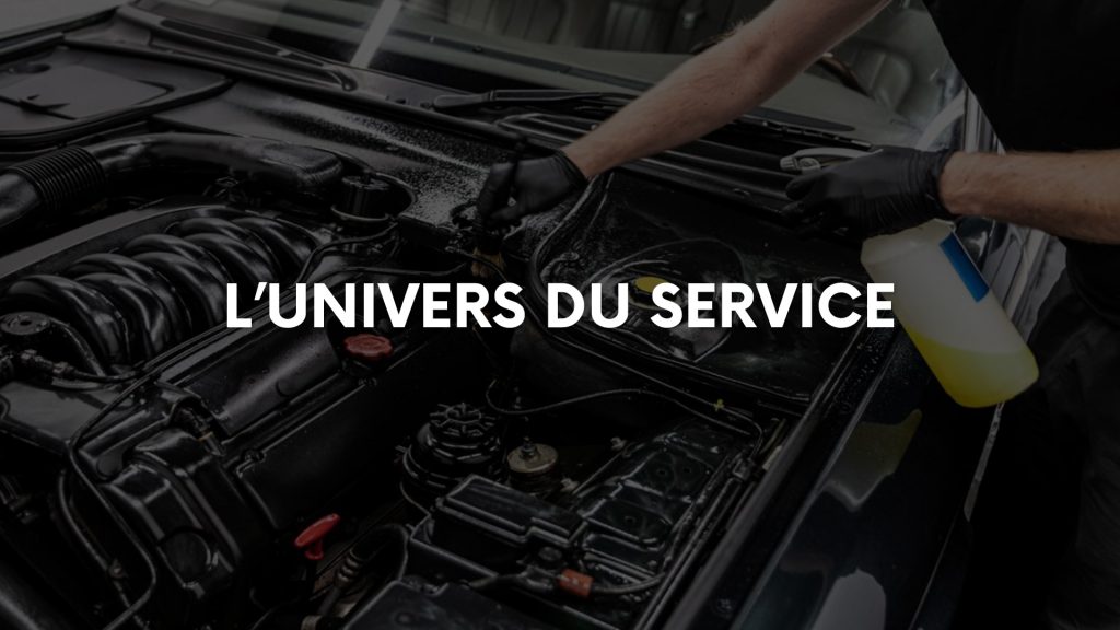 J'adapte les codes du Marketing automobile aux entreprises de service du secteur automobile : location, entretien, vente de pièces de rechange, lavage etc.